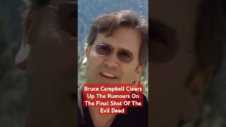 Bruce Campbell Explains The Final Shot Of The Evil Dead #BruceCampbell #SamRaimi #TheEvilDead