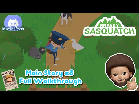 Sneaky Sasquatch Walkthrough - Main Story #3 Full Walkthrough | Police Quest