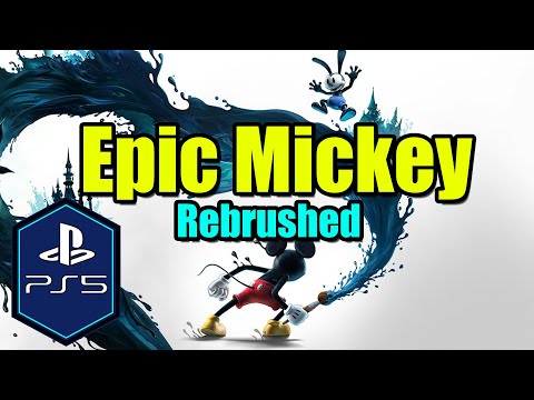 Epic Mickey Rebrushed PS5 Pro Gameplay [Playstation Plus]