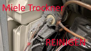 Miele Wärmepumpentrockner reinigen: Luftwege und Demontage / Verkleidung abnehmen