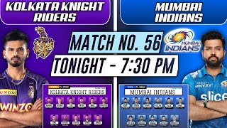 Mumbai Indians vs Kolkata knight riders Playing 11 2022 √ KKR vs MI 2022 Playing 11 √ MI vs KKR 2022