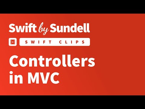 Swift Clips: Controllers in MVC thumbnail