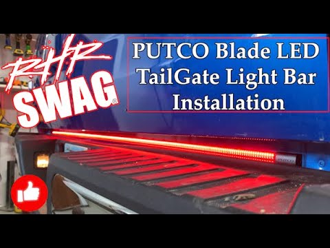 PUTCO Blade Tailgate LED Light Bar Installation on F150
