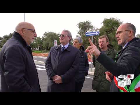 Fasano: inaugurata la nuova strada verso i Giochi del Mediterraneo