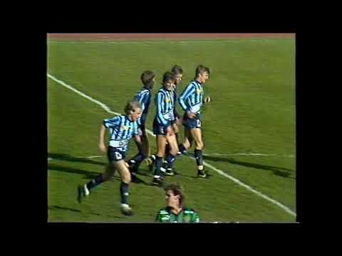 Sammandrag från SVT: Djurgården - Gais (Allsvenskan 1988, omgång 6)