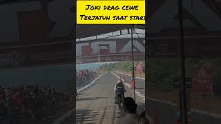 Download lagu drag Manado, joki cewek jatuh saat start #short #shorts mp3