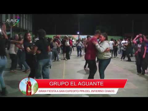 GRUPO EL AGUANTE EN VIVO, EN LA FIESTA A SAN EXPEDITO 19-04-2026