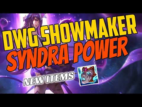 DWG Showmaker Plays Syndra Mid vs Zoe Challenger Gameplay New Items Season 11 Liandry's Anguish