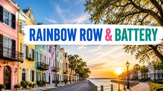 Best Places to Visit in Charleston: Rainbow Row & The Battery