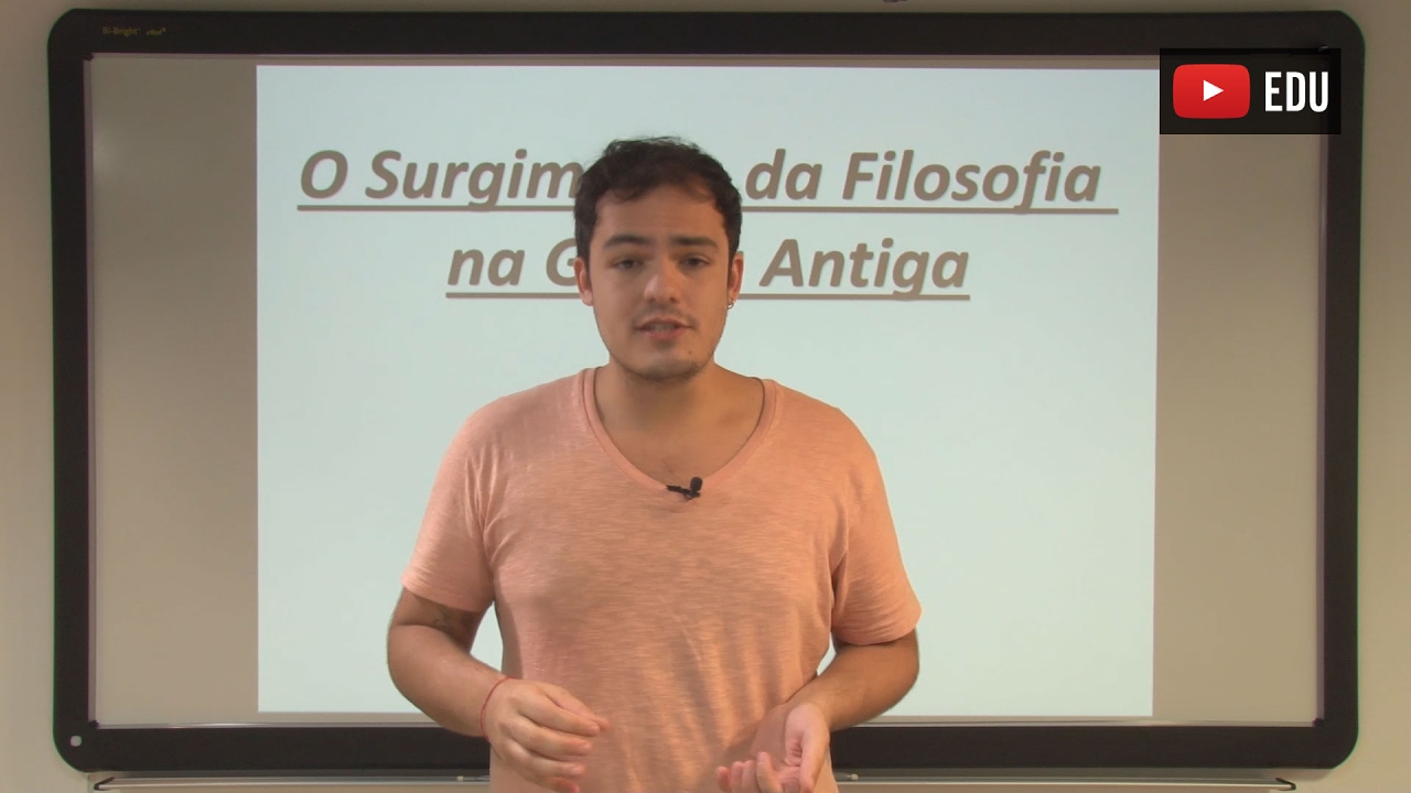 Videoaulas Poliedro | Causas do surgimento da Filosofia na Grécia Antiga