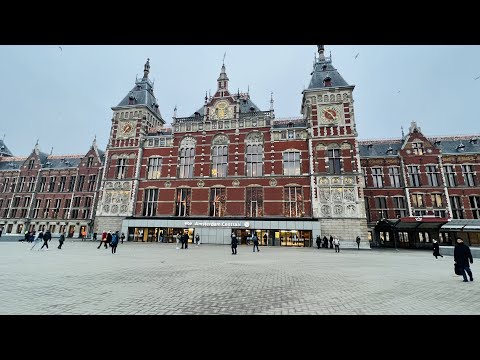 Amazing Day in Amsterdam Netherlands 🇳🇱 #holland #amsterdam #damsquare #🇳🇱