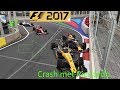 Crash met Ricciardo| F1 2017 #7