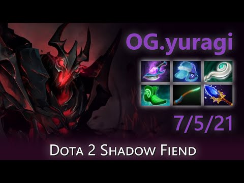 "yuragi" 7/5/21 | Dota 2 Shadow Fiend highlights