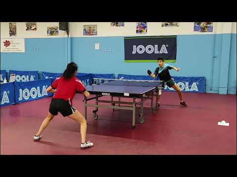 Adi (2560) vs Angie (2201) in T2 Challenge Trial at ICC Table Tennis Center on 11-27-2020