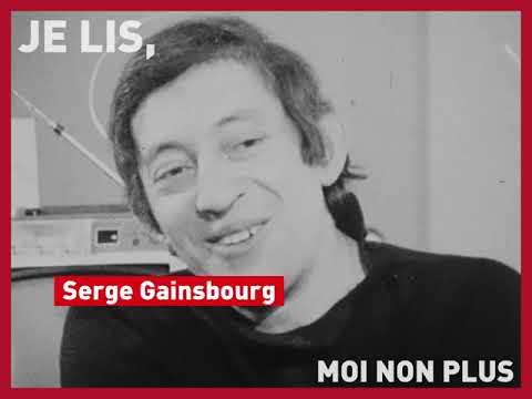 [CNL] Serge Gainsbourg et son rapport au livre