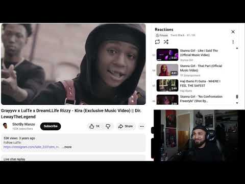 Grayyvv x LulTe x DreamLLife Rizzy -  Kira (Reaction)