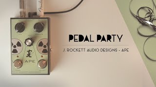 Video thumbnail for J. Rockett Audio Design's APE (Analog Preamp Experiment) by PedalParty