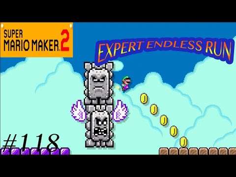 Endless Challenge #118 (Expert Difficulty) Super Mario Maker 2