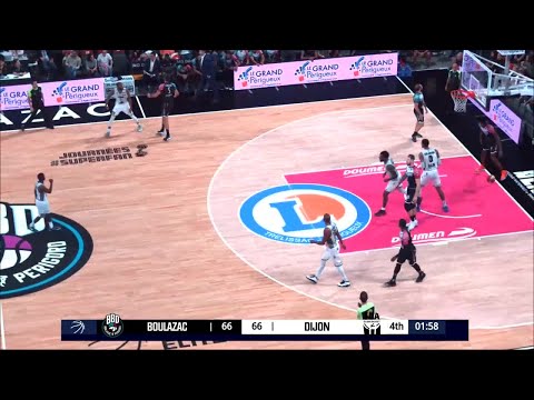 David Holston (20 points) Highlights vs. Boulazac