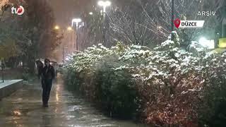 Düzce’de Yoğun Kar Yağışı Bekleniyor