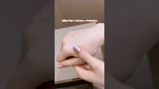 How to Do the Blush Cat-Eye Nail Trend 🎀#nails #nailtech #nailart #fyp #nailcolor #pastelnails #fypシ