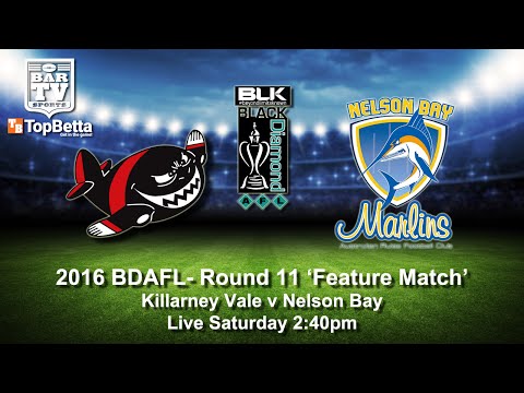 2016 BDAFL - Round 11 - Feature Match - Killarney Vale v Nelson Bay