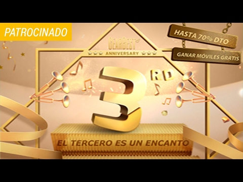 3er aniversario de Gearbest