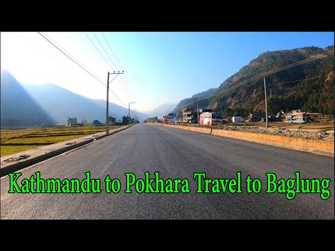 Kathmandu para Pokhara Viajar para Baglung | Vlogs 2021 | Ver comentários Vlogs