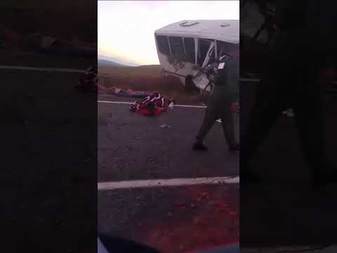 ACCIDENTE DE TRÁNSITO EN LA GRAN SABANA DEJA VARIOS HERIDOS MUNICIPIO GRAN SABANA
