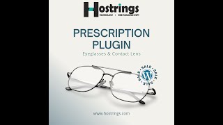 Sell Prescription Eyewear With Hostrings on Wordpress - PLUGIN25