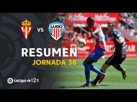 Resumen de Real Sporting vs CD Lugo (0-0)
