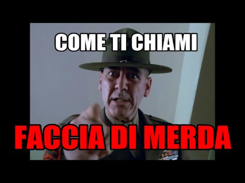 il sergente Hartman mette tutti in riga