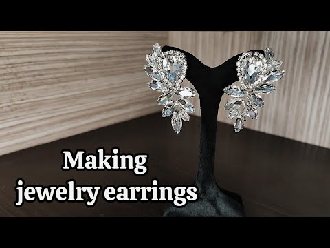 DIY Bridal Jewelry: Creating Elegant Earrings with Soldering and Wirework Techniques/Jewelry making