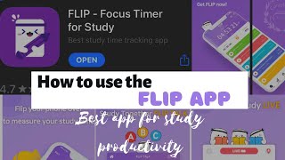 How to use the Flip app, My favourite study app | Study Attic
