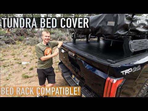 2022 Tundra Bed Rack Compatible Tonneau Cover | Retrax Pro XR