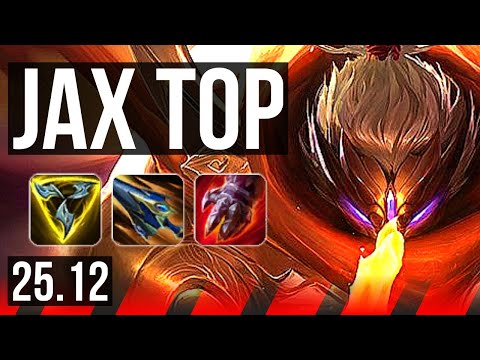 JAX vs RYZE (TOP) | Legendary | KR Master | 25.12