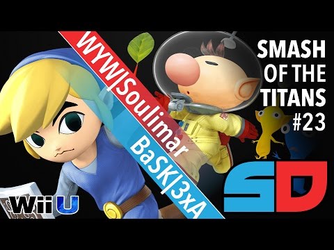 Smash of the Titans #23 - Winner Quarters: BaSK|3xA (Toon Link) vs WYW|Soulimar (Olimar)