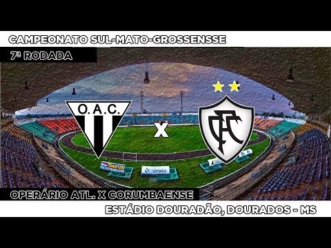 Gols: Operário AC 0x5 Corumbaense - 18/02/2018 - Campeonato Sul-mato-grossense 2018