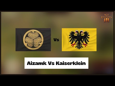 Age of Empires 3- Japan Vs Germany | Aizamk Vs Kaiserklein