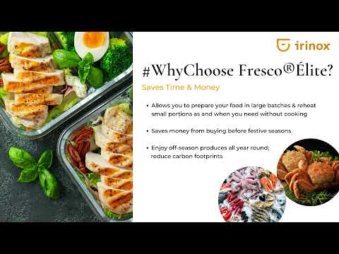 Irinox Fresco Elite - Blast Chiller for your home