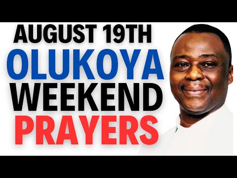 AUGUST 19TH 2023 - WEEKEND MIDNIGHT DR DK OLUKOYA PRAYERS