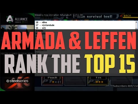 Armada and Leffen rank the MIOM top 15 - VLOG