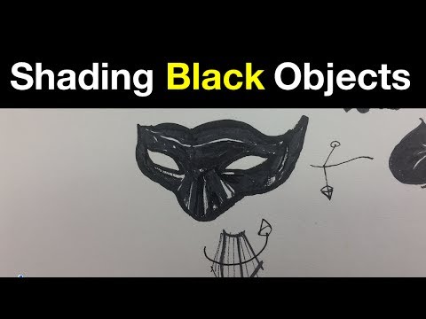 Tips on How to Shade Black Objects with pen and ink