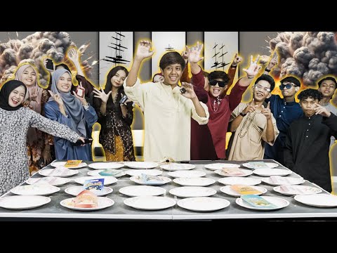 AM BAGI DUIT RAYA !! - HABIS MUKA SEMUA TALENT AMZ !