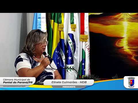 38ª Sessão Ordinária da Câmara Municipal de Pontal do Paraná.