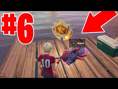 SEASON 10 WEEK 6 BATTLE STAR FORTNITE SECRET LOCATION
