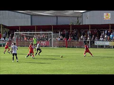 Chris Wreh's second goal against St Ives Town - this time viewed from clubhouse side of ground