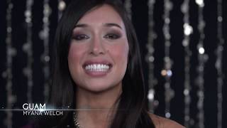 Myana Welch Miss Universe Guam 2017 Introduction Video