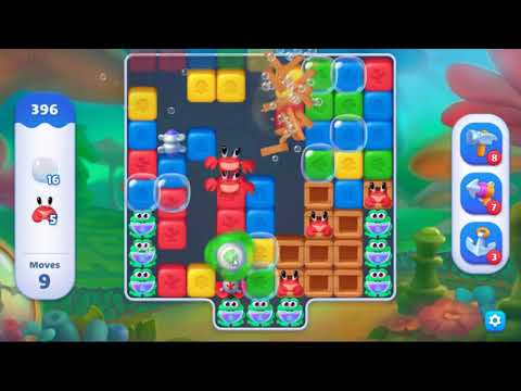 Fishdom Blast Level 396 - NO BOOSTERS GAMEPLAY 🐠 | SKILLGAMING ✔️