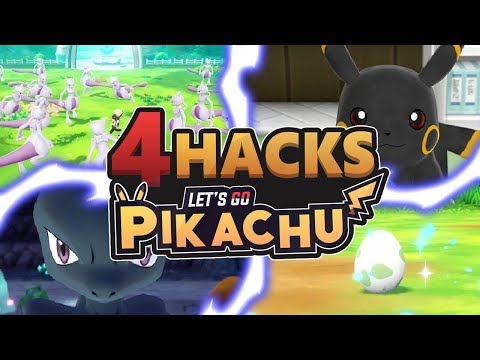 LES 4 MEILLEURS HACK DE POKÉMON LET'S GO